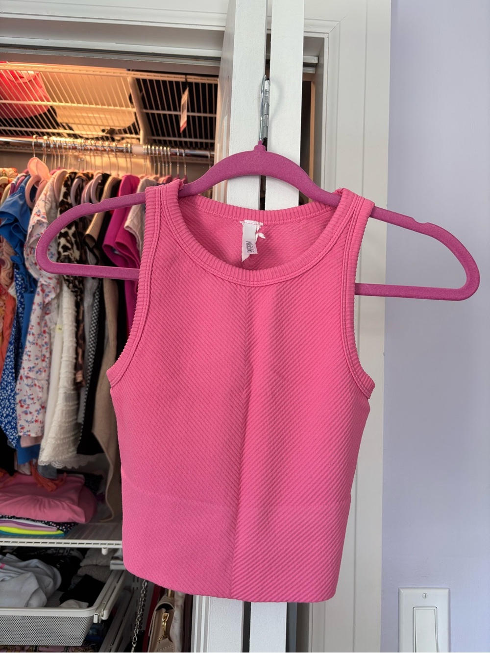 Pink Nikki tank new
